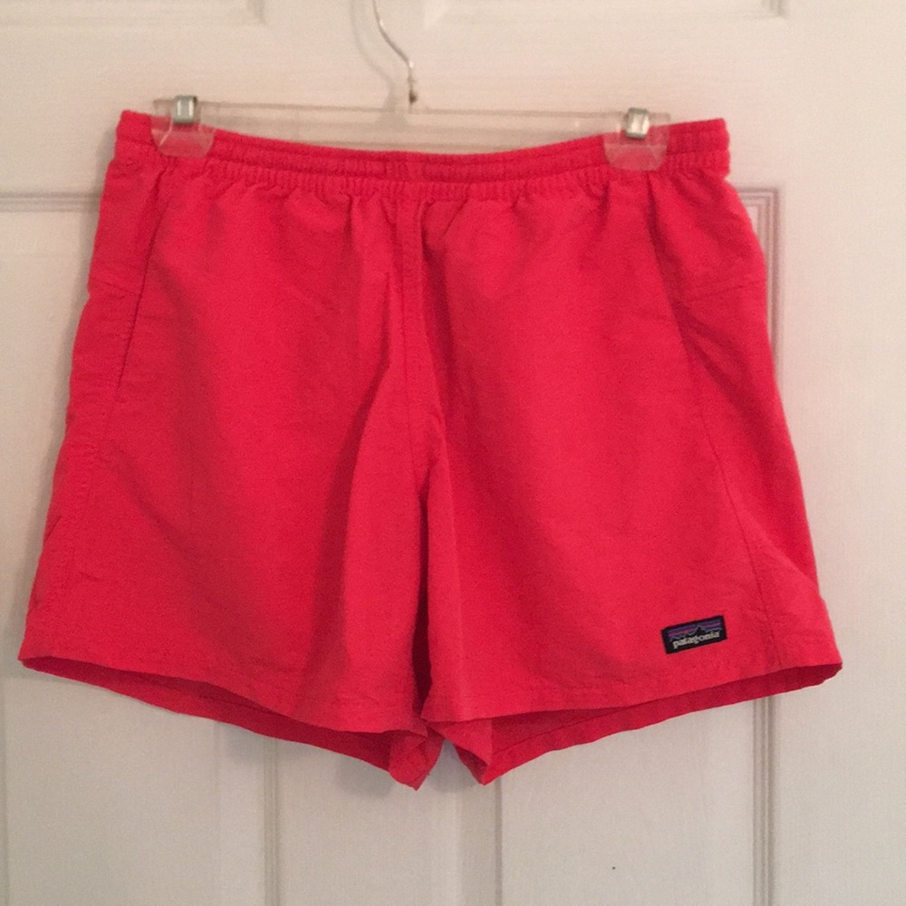 Pink Patagonia women’s baggie shorts